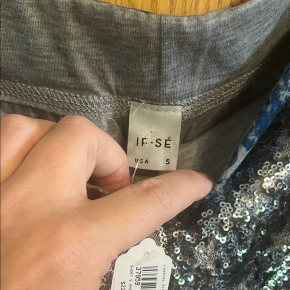 Nashville Sequin American Flag Women's Shorts NWT Size Small Sparkle 4th of July - Picture 2 of 7